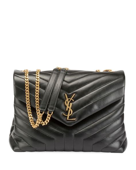 Yves Saint Laurent Lou Chain Shoulder Bag Leather 585040 